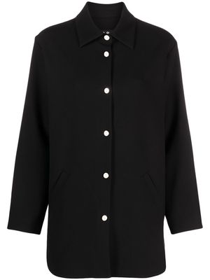 A.P.C. Emy button-up shirt jacket - Black