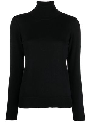 A.P.C. fine-knit roll-neck jumper - Black