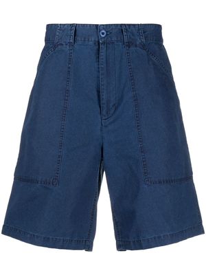 A.P.C. Gilbert cotton shorts - Blue