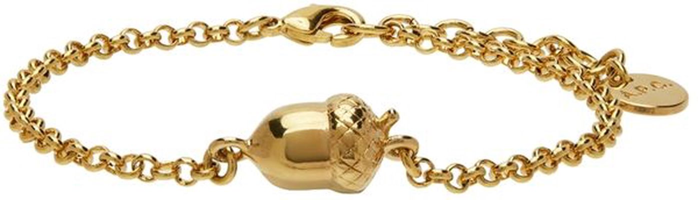 A.P.C. Gold Acorn Bracelet