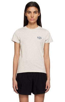A.P.C. Gray Denise T-Shirt