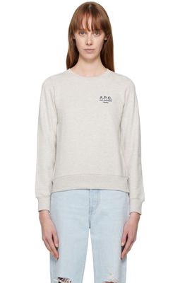 A.P.C. Gray Skye Sweatshirt
