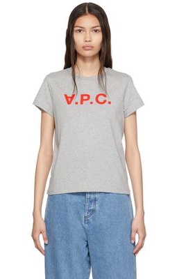 A.P.C. Gray V.P.C. T-Shirt
