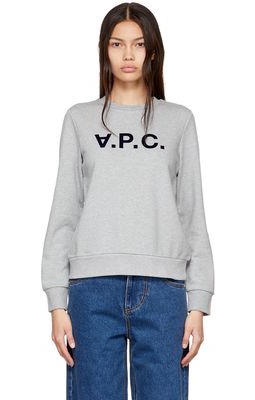 A.P.C. Gray Viva Sweatshirt