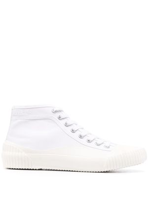 A.P.C. Iggy canvas high-top sneakers - White