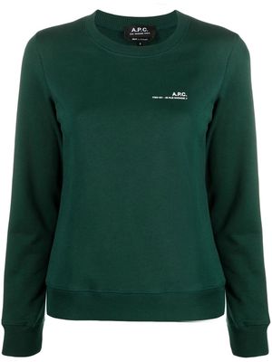 A.P.C. Item 001 sweatshirt - Green