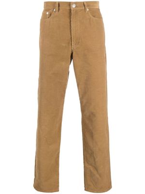 A.P.C. Jean Martin straight-leg trousers - Brown