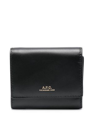 A.P.C. Lois cotton wallet - Black