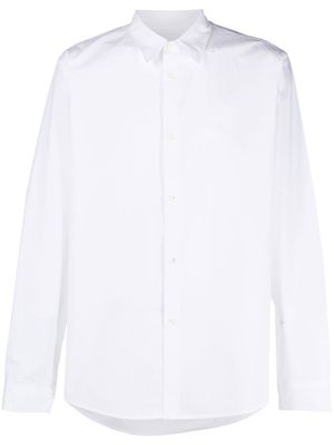 A.P.C. long-sleeved cotton shirt - White