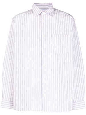 A.P.C. Malo striped cotton shirt - Pink