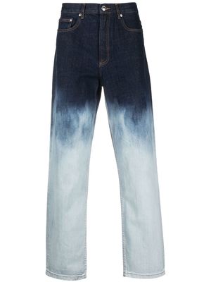 A.P.C. Martin ombré-effect jeans - Blue