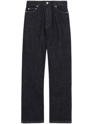 A.P.C. mid-rise cotton straight-leg jeans - Black