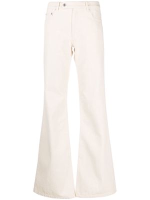 A.P.C. mid-rise flared jeans - Neutrals