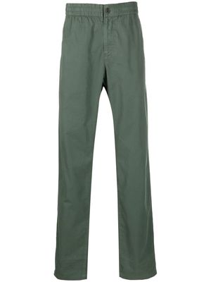 A.P.C. mid-rise straight-leg trousers - Green