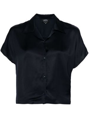 A.P.C. Miley short-sleeve shirt - Blue