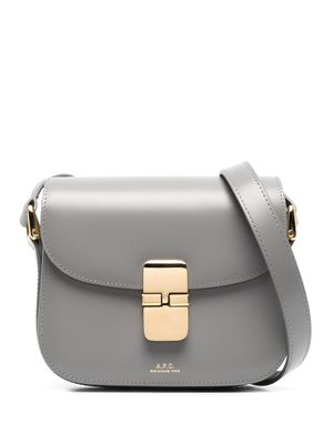 A.P.C. mini Grace crossbody bag - Grey