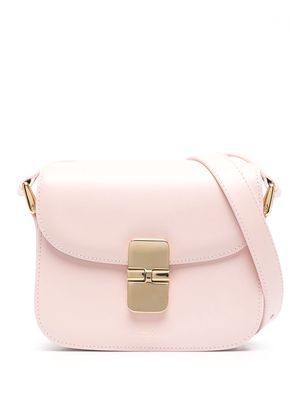 A.P.C. mini Grace crossbody bag - Pink