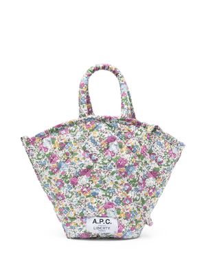 A.P.C. mini Nellie tote bag - Purple