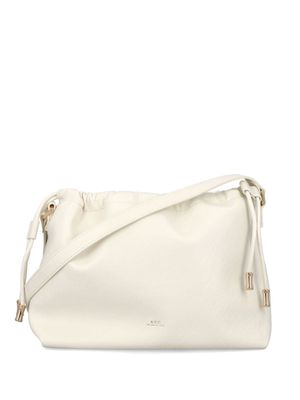 A.P.C. mini Ninon crossbody bag - White