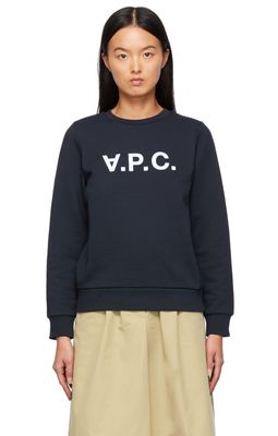 A.P.C. Navy Viva Sweatshirt