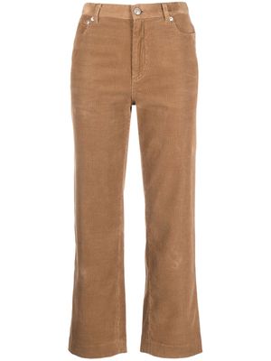 A.P.C. New Sailor corduroy cropped jeans - Brown