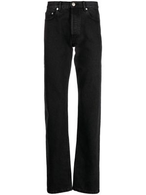 A.P.C. New Standard mid-rise straight-leg jeans - Black