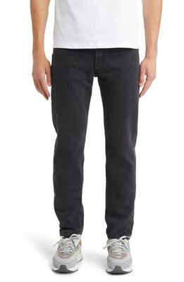 A. P.C. New Standard Nonstretch Jeans in Noir Delave