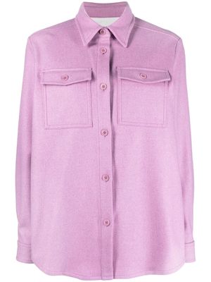 A.P.C. New Tania shirt jacket - Pink