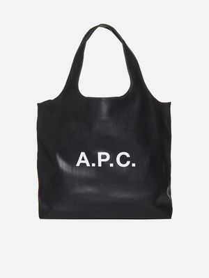 A.P.C. Ninon Faux Leather Tote Bag