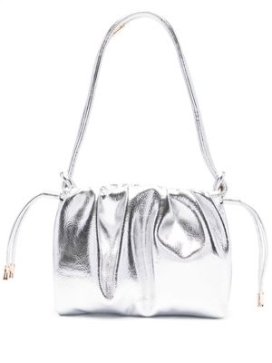 A.P.C. Ninon metallic-effect shoulder bag - Silver