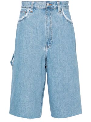 A.P.C. Oakland mid-rise denim shorts - Blue