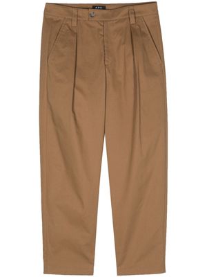 A.P.C. Renato carrot-cut trousers - Brown