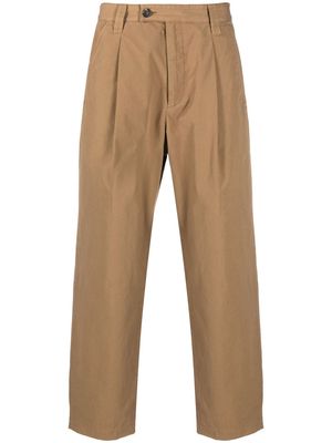 A.P.C. Renee straight-leg trousers - Brown