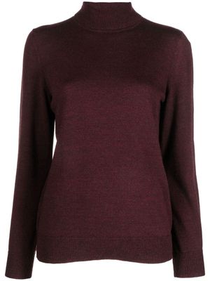 A.P.C. roll-neck long-sleeve jumper - Red