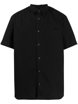 A.P.C. Ross short-sleeve cotton shirt - Black