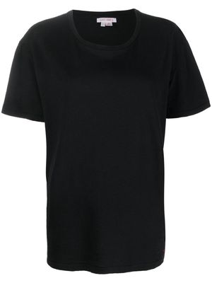A.P.C. short-sleeve linen-blend T-shirt - Black