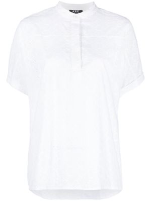 A.P.C. short-sleeve top - White