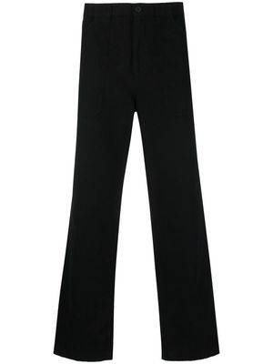 A.P.C. Sidney straight-leg cotton trousers - Black