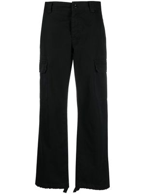 A.P.C. straight-leg cargo trousers - Black