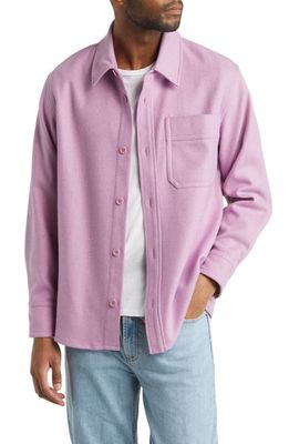 A.P.C. Surchemise Basile Button-Up Shirt in Pink