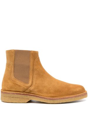 A.P.C. Theodore suede ankle boots - Brown