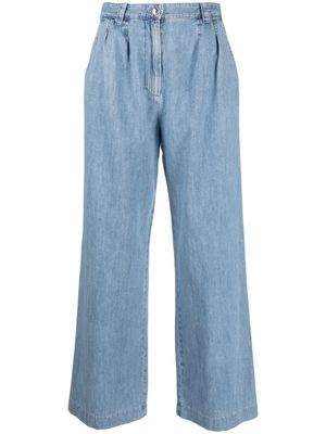 A.P.C. Tressie wide-leg jeans - Blue