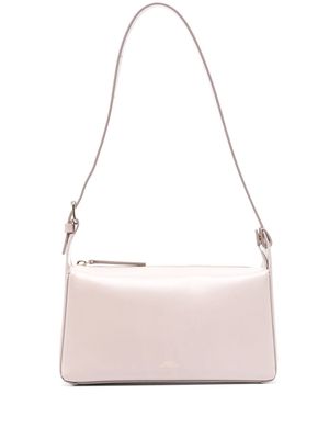 A.P.C. Virginie leather shoulder bag - Pink