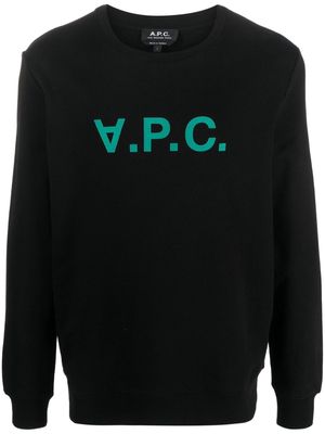 A.P.C. Viva cotton sweatshirt - Black
