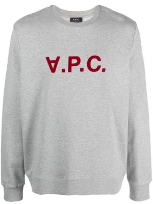 A.P.C. Viva cotton sweatshirt - Grey