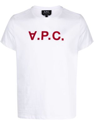 A.P.C. VPC Color H cotton T-shirt - White
