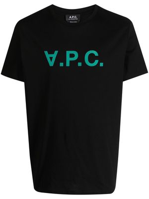 A.P.C. VPC organic-cotton T-shirt - Black