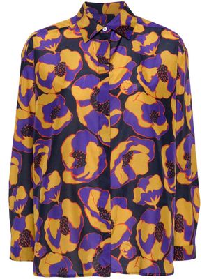 A.P.C. Wendy floral-print shirt - Purple