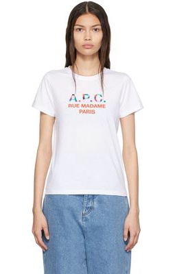 A.P.C. White Tao T-Shirt