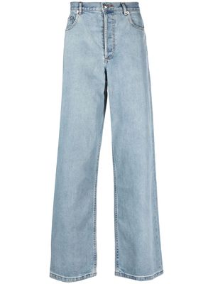 A.P.C. wide-leg denim jeans - Blue